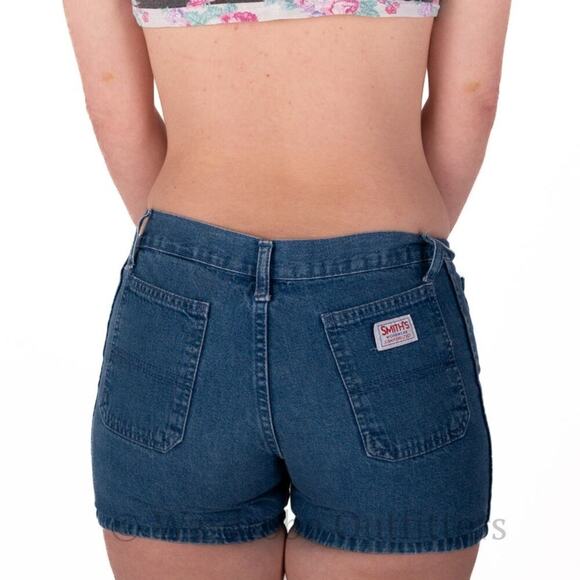 Vintage 70s SMITHS Jean Shorts - Picture 10 of 11